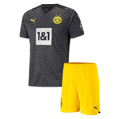 Camiseta Borussia Dortmund Segunda equipo Niño 2021-22